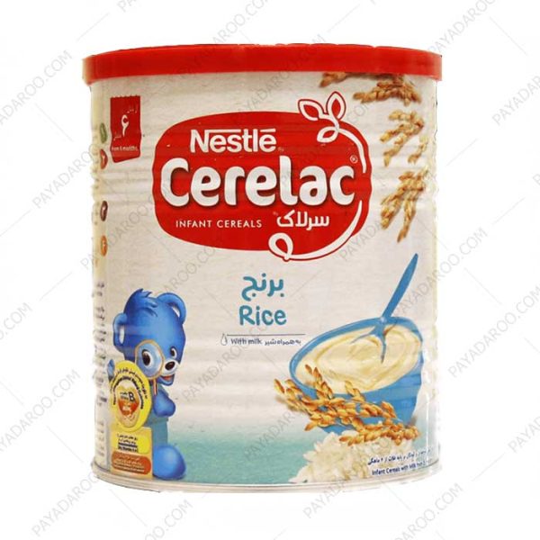 سرلاک برنج به همراه شیر
