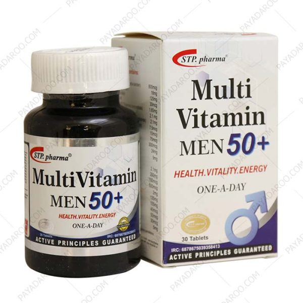 مولتی ویتامین مردان بالای 50 سال STP فارما
