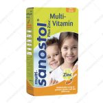 شربت مولتی سانستول پلاس زینک - Multi sanostol plus zinc syrup