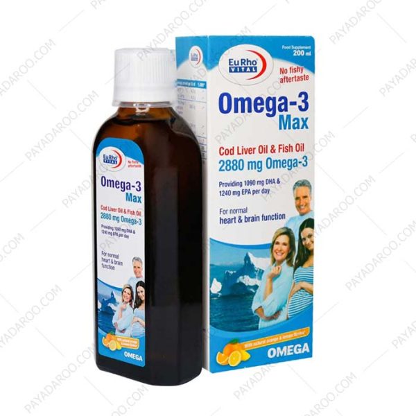 امگا 3 مکس یوروویتال - Eurho Vital Omega-3