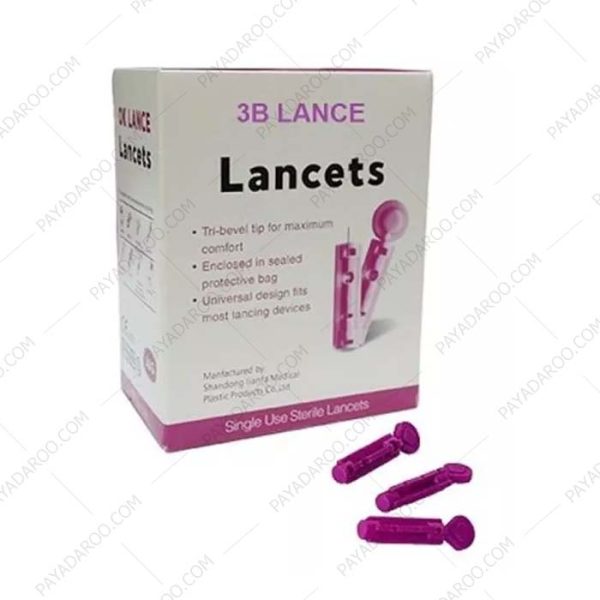سوزن تست قند خون 3B Lance - 3B Lance Lancets 100