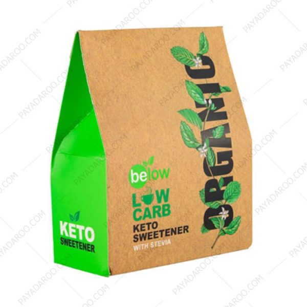 پودر استویا کتو مخصوص نوشیدنی 210 گرمی بی لو - below keto sweetener powder beverage