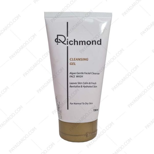 ژل شستشو صورت ریچموند پوست معمولی و خشک - Richmond Cleansing Gel For Normal To Dry Skin