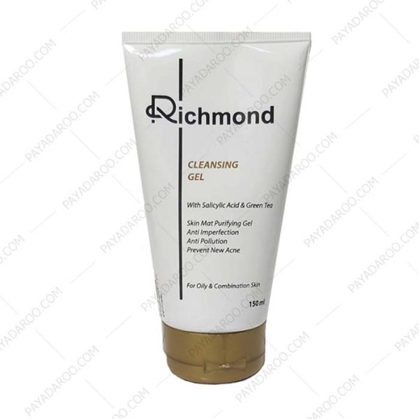 ژل شستشو صورت ریچموند پوست چرب و مختلط - Richmond Cleansing Gel For Oily And Combination Skin