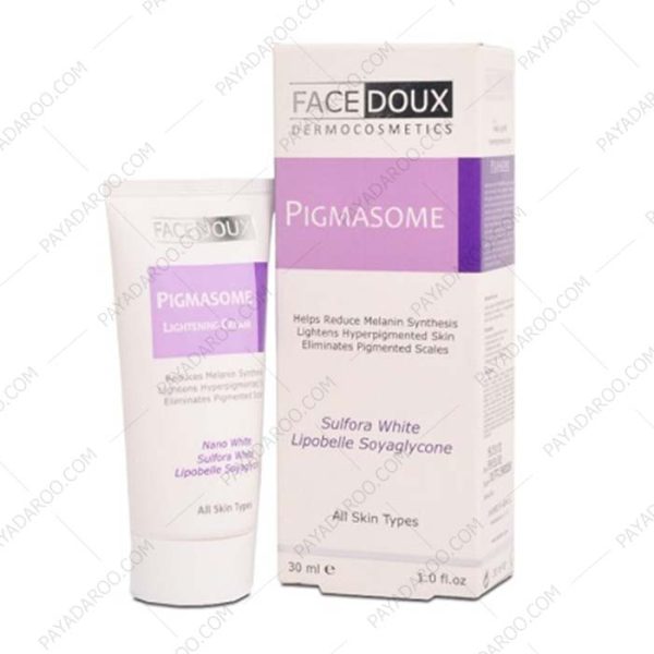 کرم روشن کننده صورت پیگمازوم فیس دوکس -Facedoux Pigmasome Lightening Cream 30ml