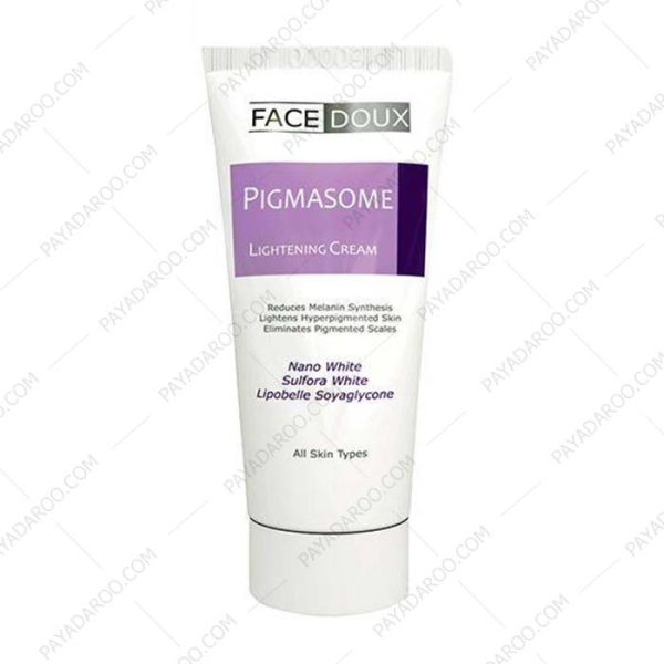 کرم روشن کننده صورت پیگمازوم فیس دوکس -Facedoux Pigmasome Lightening Cream 30ml