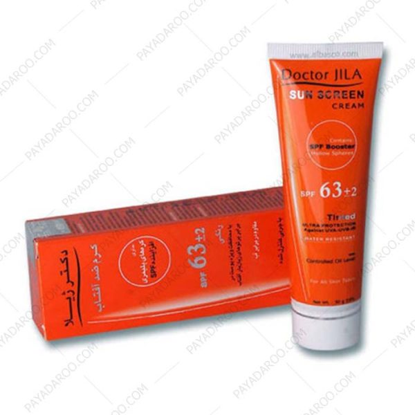کرم ضد آفتاب رنگی دکتر ژیلا SPF63 - Doctor Jila Sunscreen Cream SPF63
