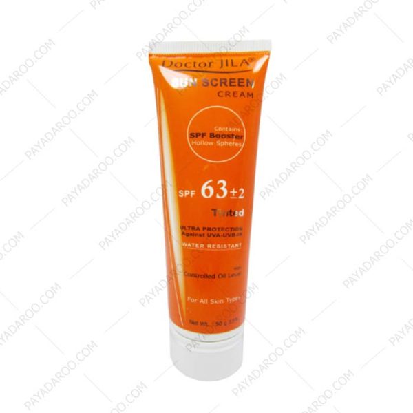 کرم ضد آفتاب رنگی دکتر ژیلا SPF63 - Doctor Jila Sunscreen Cream SPF63