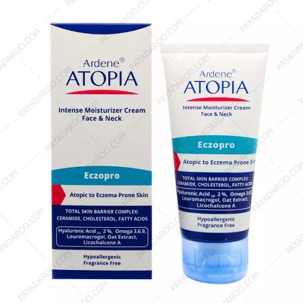 کرم مرطوب کننده صورت و گردن پوست خشک آتوپیا آردن - Atopia Ardene Intense Moisturizer Eczopro Cream Face And Neck