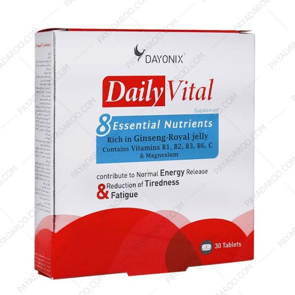 قرص دیلی ویتال دایونیکس فارما 30 عدد - Dayonix Pharma Daily Vital 30 Tabs