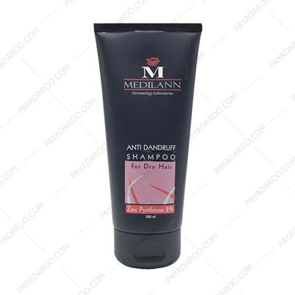 شامپو ضد شوره مدیلن مخصوص موهای خشک - Medilann Anti Dandruff For Dry Hair Shampoo 200 ml