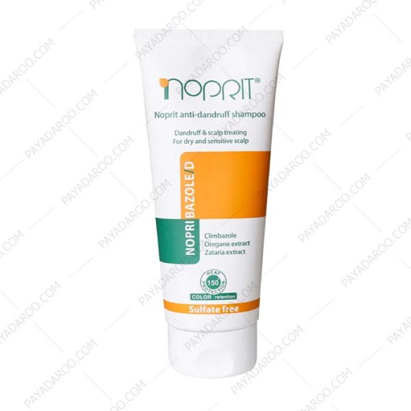 شامپو ضد شوره قوی نوپری بازول دی نوپریت مناسب پوست سر خشک و حساس - Noprit Anti-Dandruff Shampoo Nopri Bazole D 200 ml