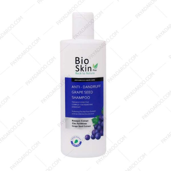 شامپو ضد شوره هسته انگور بایو اسکین پلاس - Bio Skin Plus Grape Seed Anti-Dandruff Shampoo 200 ml
