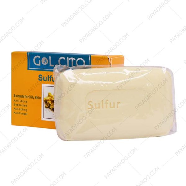 صابون گوگرد 10 درصد گل سیتو - Gol Cito 10% Sulfur Soap 100 g