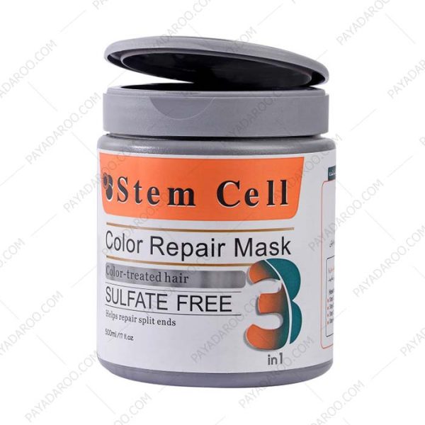 ماسک مو استم سل مدل 3in1 موهای رنگ شده فاقد سولفات - Stem Cell 3 in 1 Color-Treated Sulfate Free Hair Mask