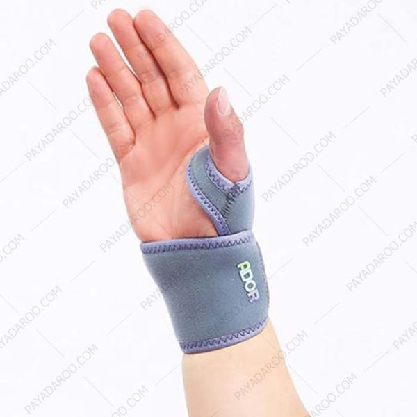 مچ بند قابل تنظیم نئوپرنی آدور (انگشتی) - Ador Neoprene Wrist Support