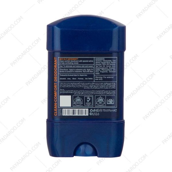 ژل دئودورانت مردانه کامان - Comeon Gel Deodorant For Men Clean Comfort