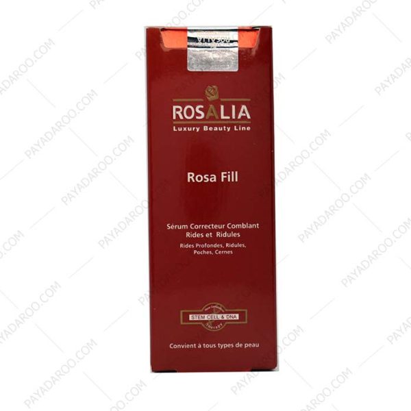 سرم پرکننده چروک رزا فیل رزالیا - Rosalia Rosa Fill Wrinkle Filler Serum 25 ml
