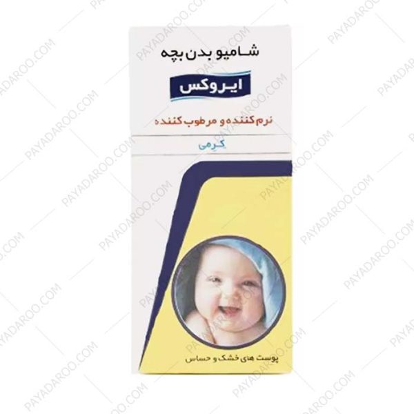 شامپو بدن کرمی بچه ایروکس مناسب پوست های خشک و حساس - Irox Baby Shampoo For Sensitive and Dry Skins 200 g