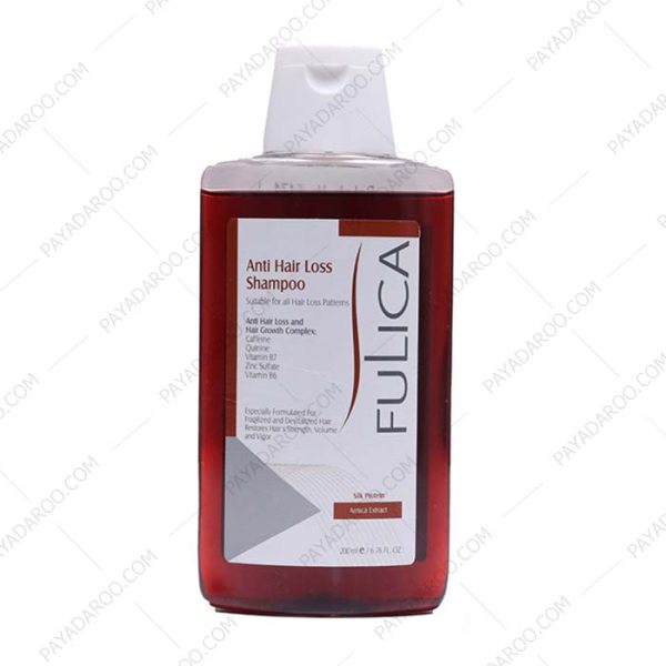 شامپو تقویت کننده و ضد ریزش مو فولیکا مناسب انواع مو - Fulica Anti Hair Loss Shampoo 200ml