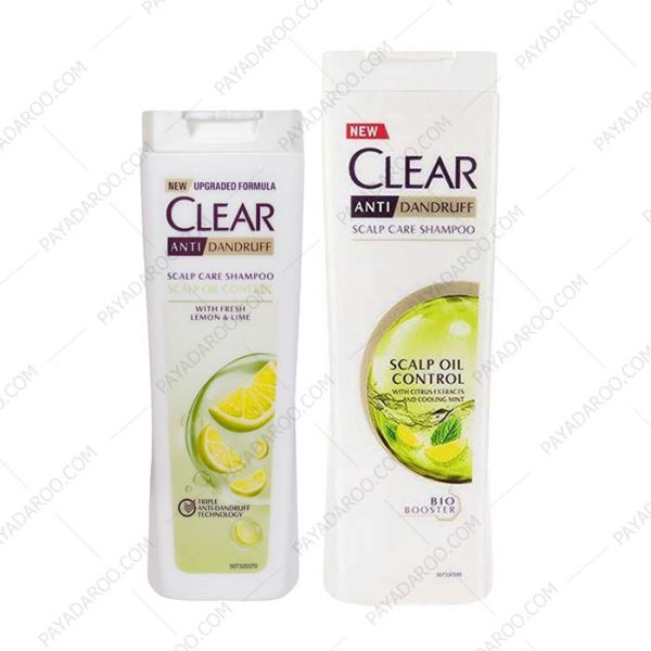 شامپو ضد شوره بانوان کلیر مناسب موی چرب (200 میلی لیتر و 400 میلی لیتر) - Clear Anti Dandruff Nourishing Shampoo For Oily Hair For Women
