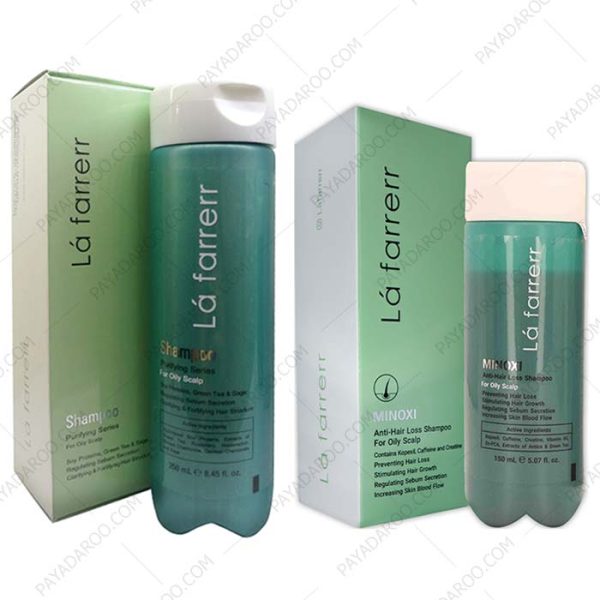 شامپو ماینوکسی موی چرب لافارر - Lafarrerr Minoxi Purifying Therapy Shampoo