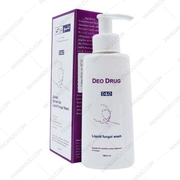 شوینده بدن دئودراگ ضد قارچ حاوی زینک پیریتیون و TCC - Deo Drug Liquid Fungal Wash 200 gr