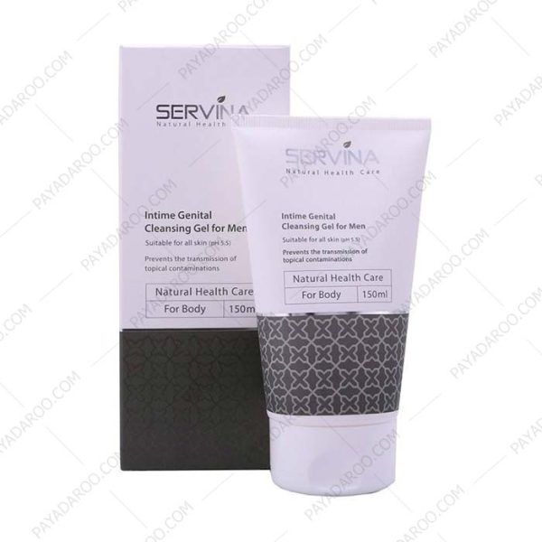 ژل بهداشتی آقایان سروینا - Servina Intimate Genital Cleansing Gel For Wom Servina Intimate Genital Cleansing Gel For Men 150 ml