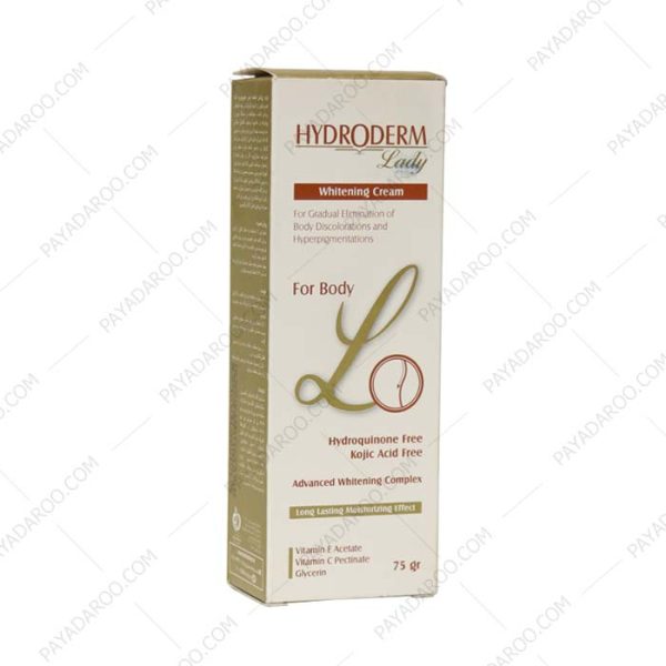 کرم روشن کننده بدن هیدرودرم - Hydroderm Whitening Cream For Body 75 g