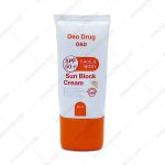 کرم ضد آفتاب SPF 50 رنگی دئودراگ مناسب پوست چرب - Deo Drug Tinted Sun Block Cream SPF50 45ml