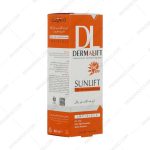 کرم ضد آفتاب SPF50 پوست چرب درمالیفت بی رنگ - Dermalift Sunlift SPF50 Oil Free Cream 40 ml Invisible
