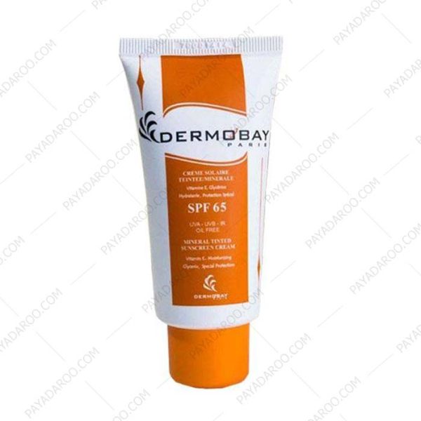 کرم ضد آفتاب رنگی درموبای SPF65 - Dermobay Mineral Tinted Sunscreen Cream Spf 65