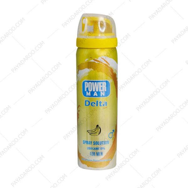اسپری تاخیری دلتا زکس دلتا دارو موزی - Delta Zex Delay Spray Solution For Men 60gr Banana