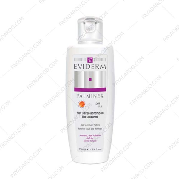 شامپو ضد ریزش پالمینکس اویدرم - Eviderm Palminex Shampoo 250 ml