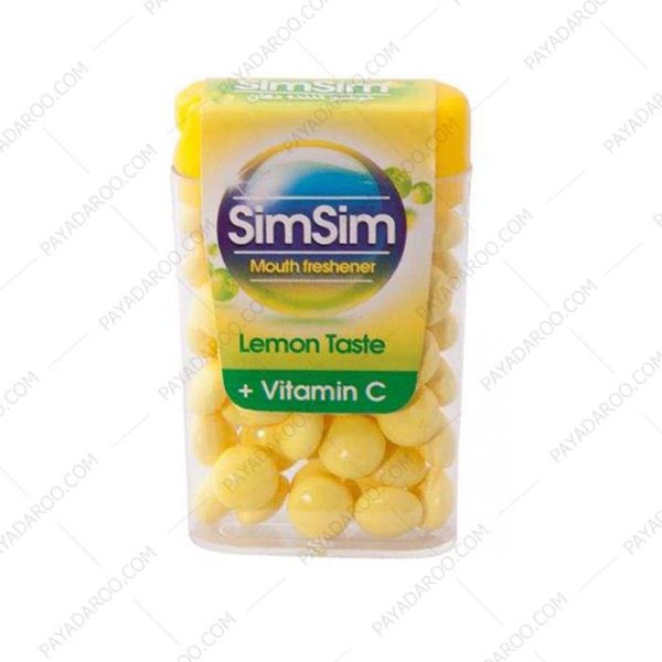 قرص خوشبو کننده دهان سیم سیم - Sim Sim mouth freshener tablets Lemon