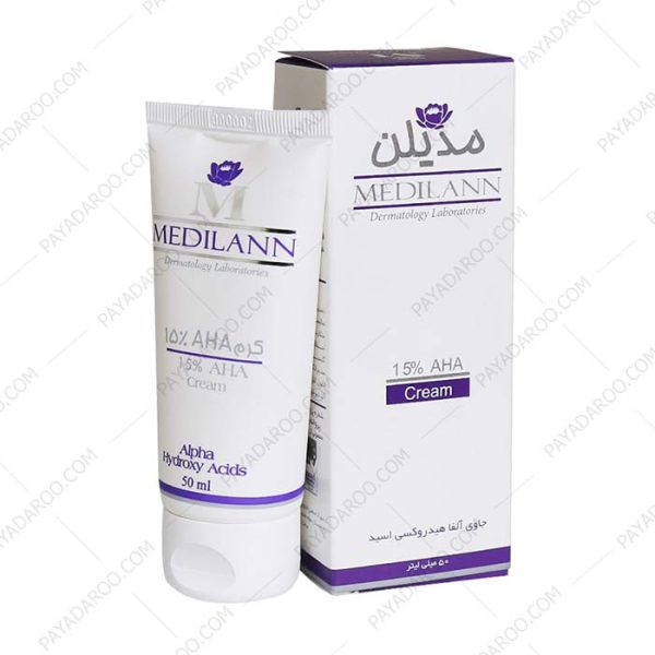 کرم لایه بردار AHA 15 درصد مدیلن - Medilann AHA Cream All Skins 50 ml