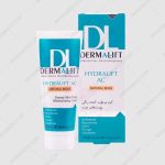 کرم مرطوب کننده رنگی هیدرالیفت ای سی درمالیفت پوست چرب - Dermalift Hydralift AC Greasy Skin Tinted Moisturizing Cream 40ml Natural Beige