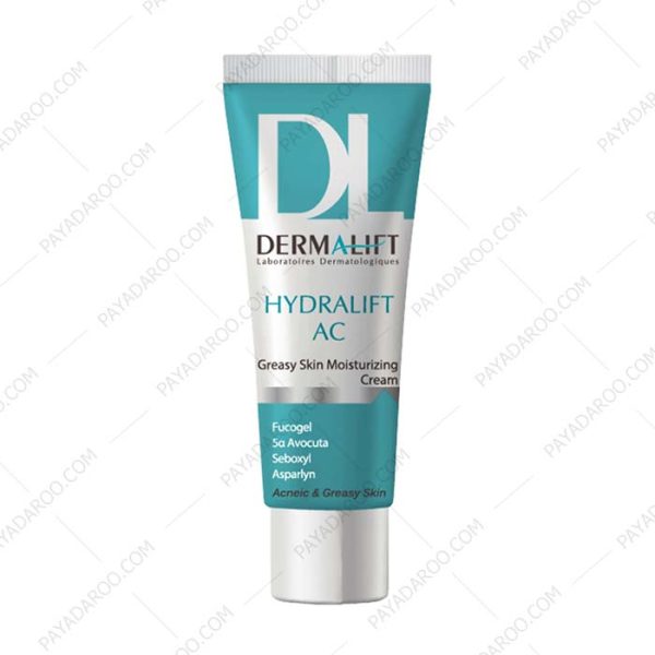 کرم مرطوب کننده هیدرالیفت ای سی درمالیفت پوست چرب - Dermalift Hydralift AC Greasy Skin Moisturizing Cream 50 ml