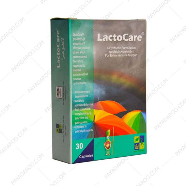 کپسول لاکتوکر زیست تخمیر - Zist Takhmir Lactocare 30 Capsules