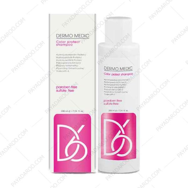 شامپو موهای رنگ شده D6 درمومدیک - Dermo Medic Color Protect Shampoo D6