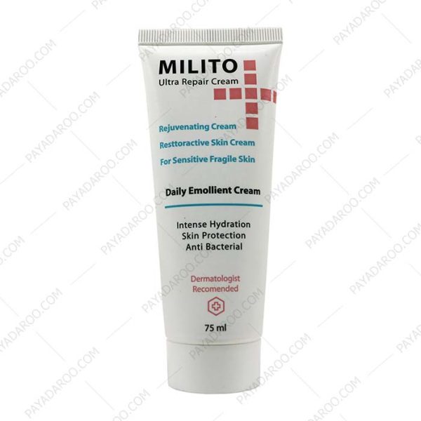 کرم ترمیم کننده پوست های آسیب دیده میلیتو - Milito Ultra Repair Cream