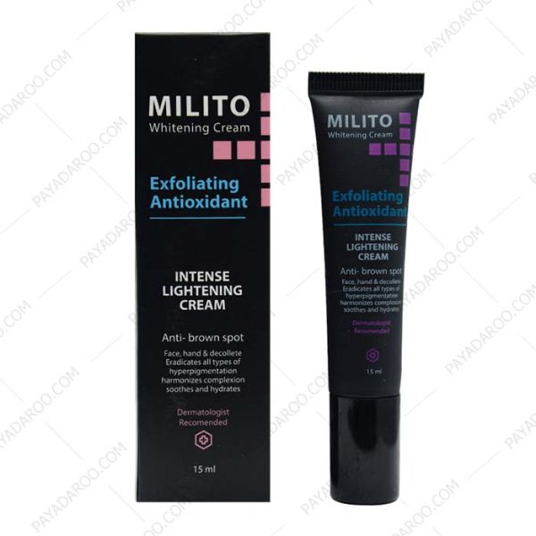 کرم روشن‌ کننده میلیتو - Milito Whitening Cream 15ml