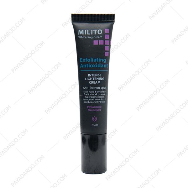 کرم روشن‌ کننده میلیتو - Milito Whitening Cream 15ml