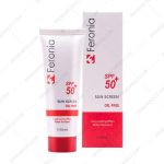 کرم ضد آفتاب SPF50 فاقد چربی فرونیا بی رنگ - Sun Screen Oil Free SPF 50 Fronia Invisible