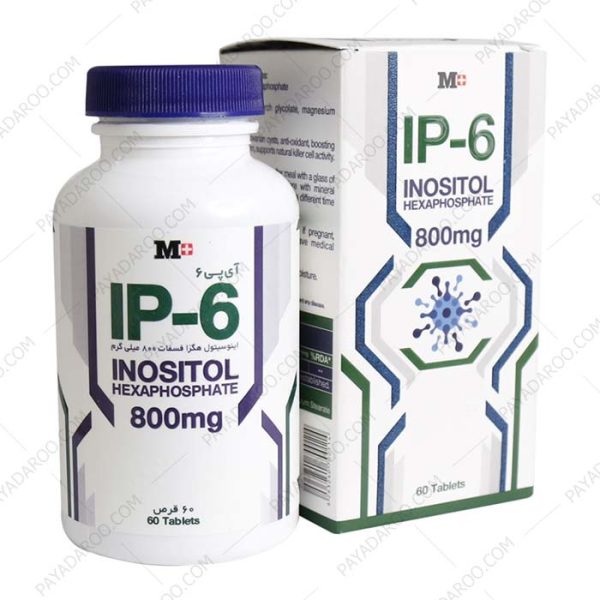 آی پی 6 اینوسیتول هگزا فسفات ام پلاس - M Plus IP-6 Inositol Hexaphosphate 800 mg 60 Tablets