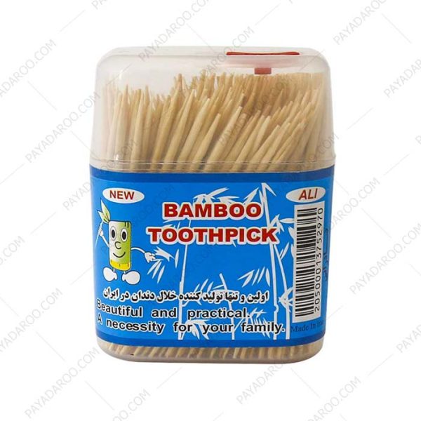 خلال دندان با چوب بامبو 200 عددی - Toothpick Bamboo 200 Pcs