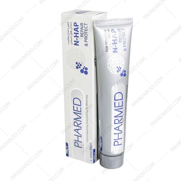 خمیر دندان نانو فارمد مناسب دندان های حساس - Pharmed Nano Toothpaste for Sensitive Teeth 100 g