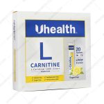 ساشه ال کارنیتین 1000 دایرکت یوهلث - Pharmed Salamat Sina Uhealth L Carnitine 1000 Direct 20 Sachets