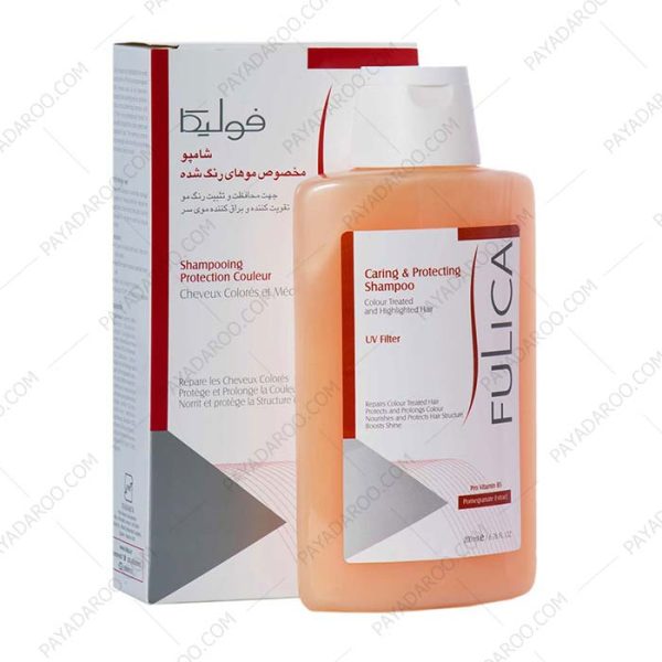 شامپو موهای رنگ شده فولیکا - Fulica Caring And Protecting Shampoo 200 ml