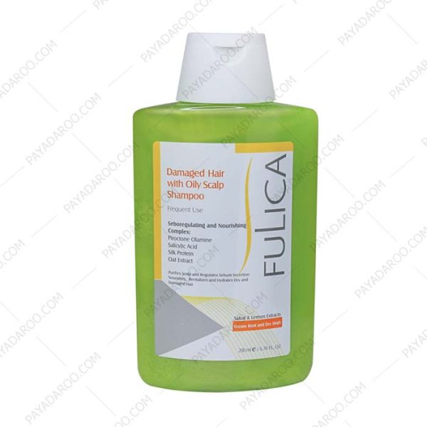شامپو پوست سر چرب و موهای آسیب دیده فولیکا - Fulica Damaged Hair With Oily Scalp Shampoo 200 ml